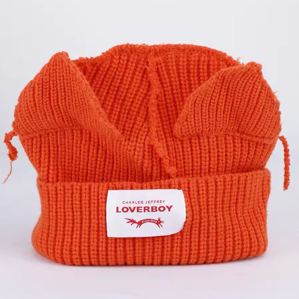 Deadstock Loverboy Horned Ear Beanie